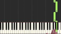 How to play 'MILK BAR THEME'sdfsdf234234ynthesia)[Piano Video Tutorial][HD]