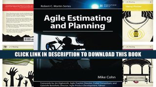 [Epub] Full Download Agile Estimating and Planning Read Popular
