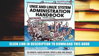 [Epub] Full Download UNIX and Linux System Administration Handbook, 4th Edition Read Online