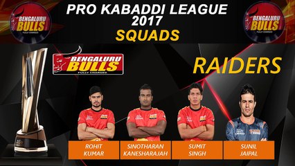 Pro Kabaddi Season 5 - SQUAD BENGALURU BULLS