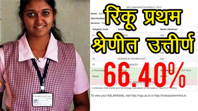 Rinku Rajguru Passed SSC Board Exam | Marathi Actress | Sairat & Manasu Malligey