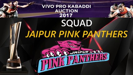 SQUAD JAIPUR PINK PANTHERS