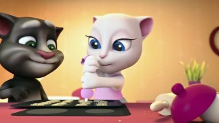 Cortos de Talking Tom ep.13 - La Guerra de las Galletas-DxgDiPZO7eQ