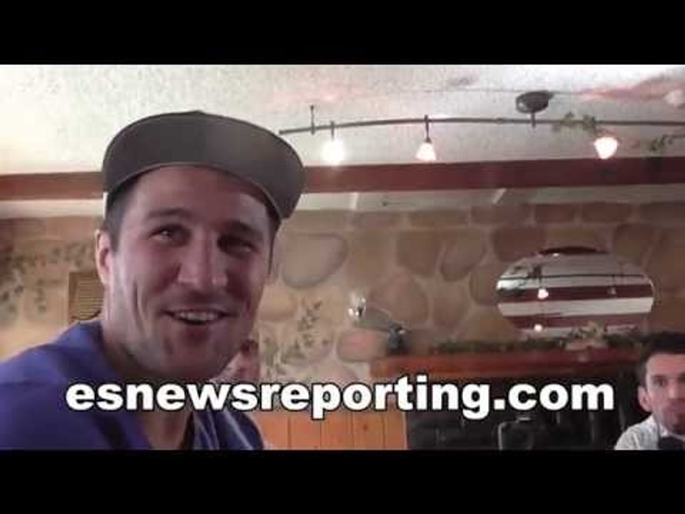 sergey kovalev and his trainer jackson on bernard hopkins EsNews