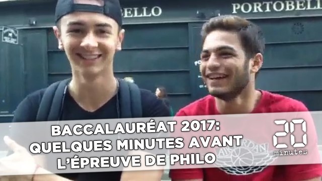 Baccalauréat 2017: Quelques minutes AVANT l'épreuve de philo