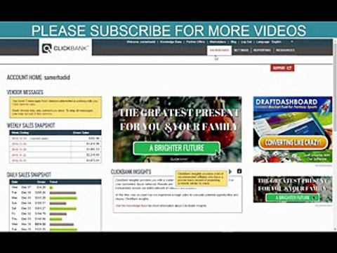 Best Way To Promote ClickBank Affiliate Links Without A Website Step By Step Video For Newbie