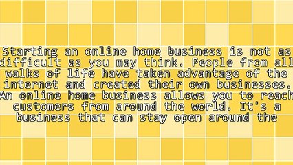 5 Proven Steps To Starting An Online Home Business