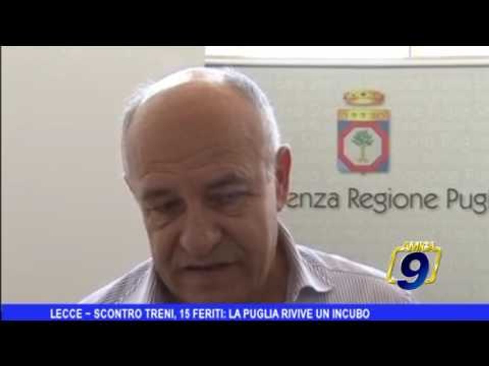 Salento | Scontro treni,15 feriti: la Puglia rivive un incubo