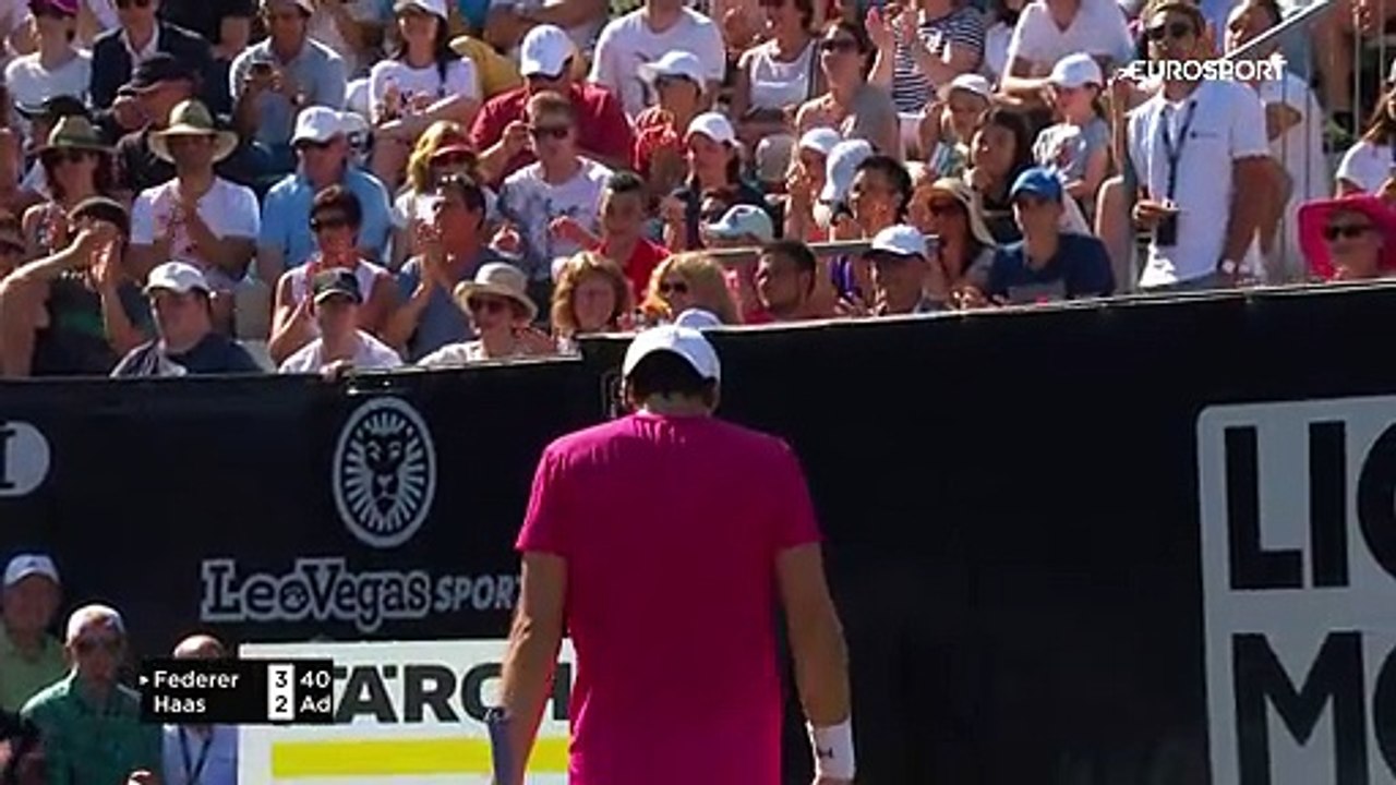 ATP Stuttgart: Roger Federer - Tommy Haas (Özet)