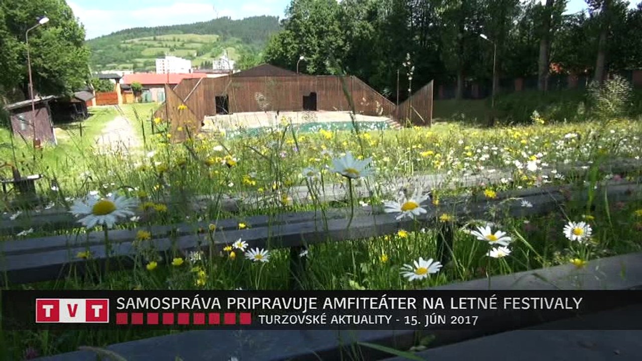 SAMOSPRÁVA PRIPRAVUJE AMFITEÁTER NA LETNÉ FESTIVALY