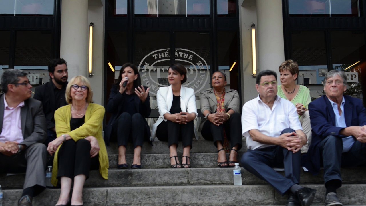 Anne Hidalgo "Avoir une porte-parole comme Najat, c'est incarner cet optimisme de faire, de faire bouger"