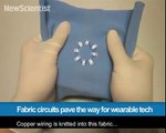 303.Fabric circuits pave the way for wearable tech