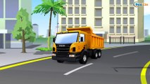 Camiones grandes y Excavadoras - Carritos para niños - Camiones - Videos para niños