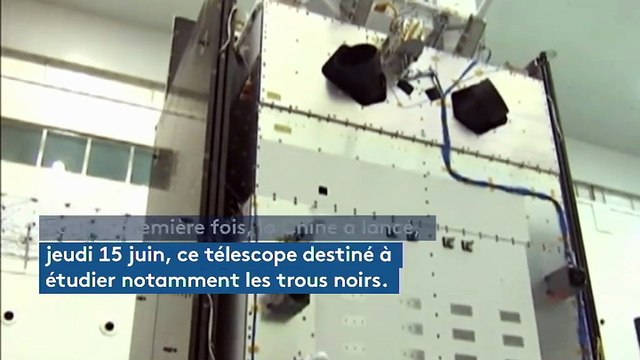 La Chine lance son premier télescope spatial à rayons X