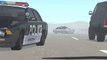 Beamng drive   Police Chase Fails №2, Crashes, Roadblocks (high speed crash