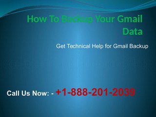 Very Simple Backup Your Gmail Data Customer Support