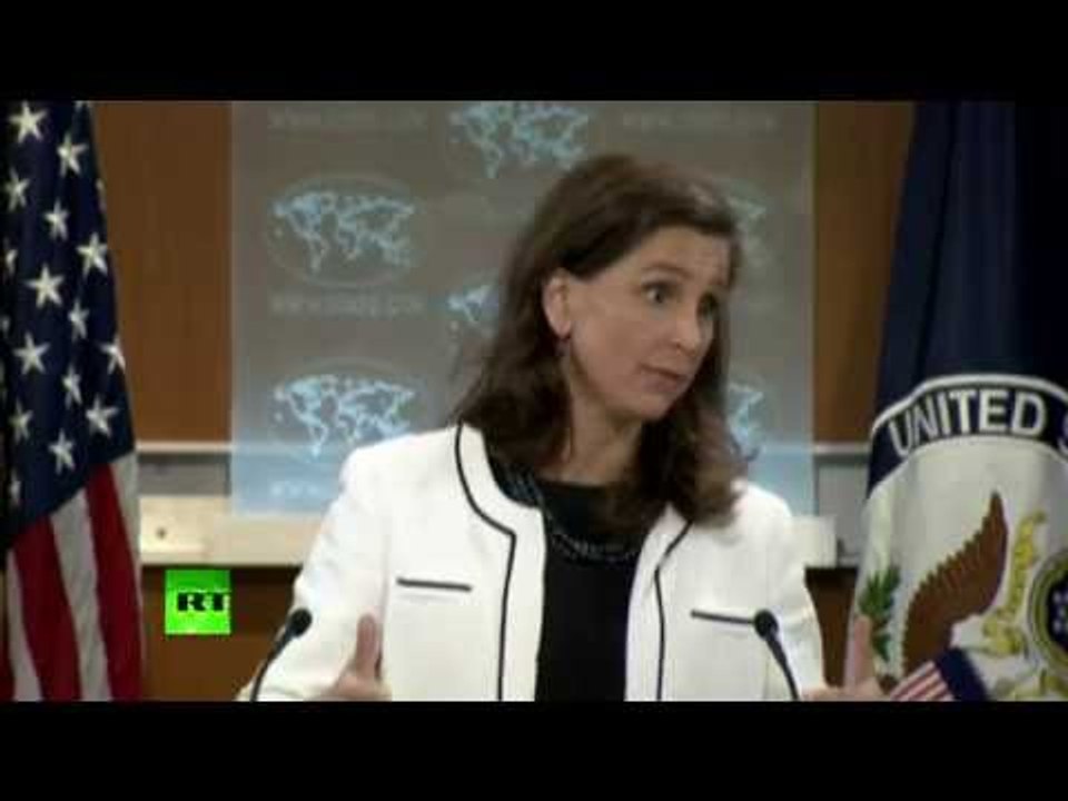 ‘Am I not speaking English?’ Reporters grill State Dept over Clinton emails