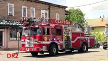 Clifton Fire Department Ladder 3 Rescue 1 And Animal Control Car 29 Responding 5-
