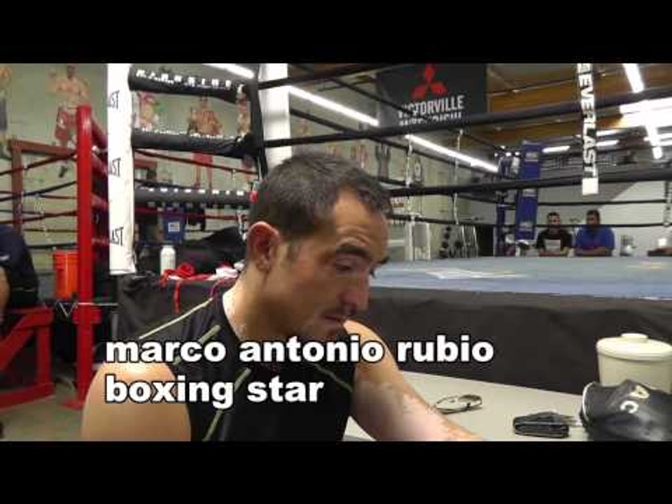 rubio vs ggg el dorado reyes and rubio in camp EsNews