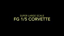 Super Large scale FG 1 5 Corvette with Castle Brushless electric motor