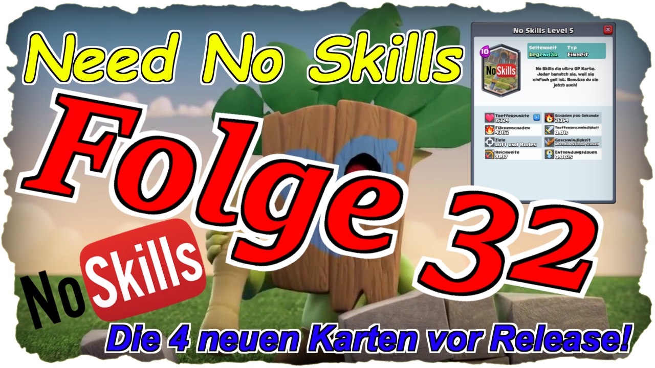 DOWNLOADLINK IN DER BESCHREIBUNG!!! Die vier neuen Karten schon vor Release bekommen!!!      「Need No Skills Folge 32」
