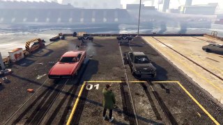 GTA 5 DRAG RACERS Car Meet GTA V onl