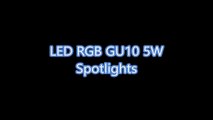 ★LED GU10 5W RGB Remote Controlled Colour Changing Sp