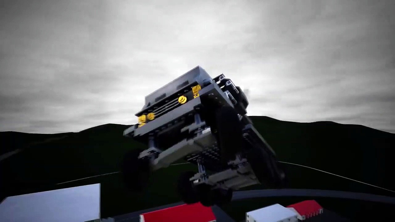 Building Cars Falls Crashes #37   Brick R