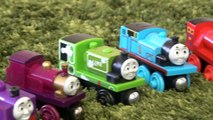 Wooden Train Thomas toy MEGA BLOKS Thomas & Gordon Sodor Speed Railway