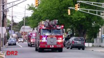 Clifton Fire Department Rare Rescue 1 And Ladder 3 Responding