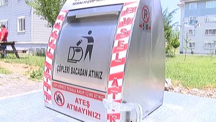 Yer Altı Çöp Konteyneri ile Hem Kokunun Hem de Pisliğin Önüne Geçiyorlar