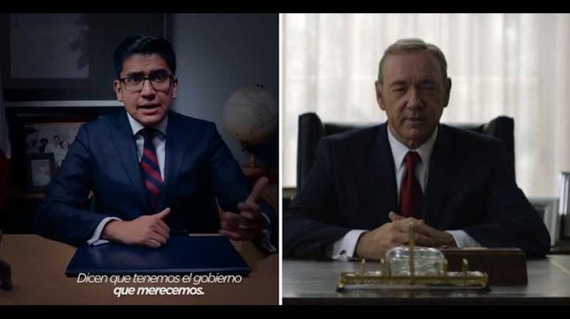 Cet homme politique mexicain a plagié House of Cards