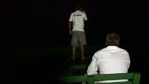 Hunting White Caiman Alligators At Night - R
