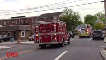 Clifton Fire Department Rare Rescue 1 And Ladder 3 Responding