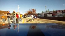 138.SN95 Mustang GT 11.17 quarter mile pass rear view