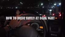 HOW TO DRIVE CAR AT DARK NIGHT TUTORIAL 10 car driving for beginners in Hindi learn
