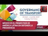 México asume presidencia del Foro de Transporte de la OCDE