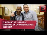 Richard Gamarra, expandillero pasa de las armas a los libros