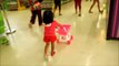 Baby Doing Grocery Shopping at Supermarket with Toy Shopping Cart - Donna The Exp