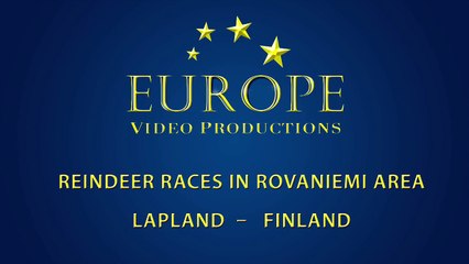 Reindeer Races in Rovaniemi area in Lapland Finland - Poroajot Rovaniemi Ranua Porokilpai