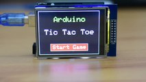 Arduino Game Project  Tic Tac Toe Game with a touch screen and an Arduino from Banggo