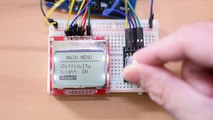 Arduino Rotary Encoder Menu Tutorial with a Nokia 5110 LCD di