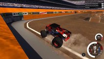 BeamNG Drive - BACKFLIPS IN A MONSTER T