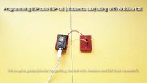 NodeMCU ESP8266 Tutorial 01  Programming NodeMCU ESP-12E Using Arduino