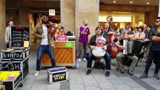 Konnexion Balkon Street Band Munich - Get Lucky Cov