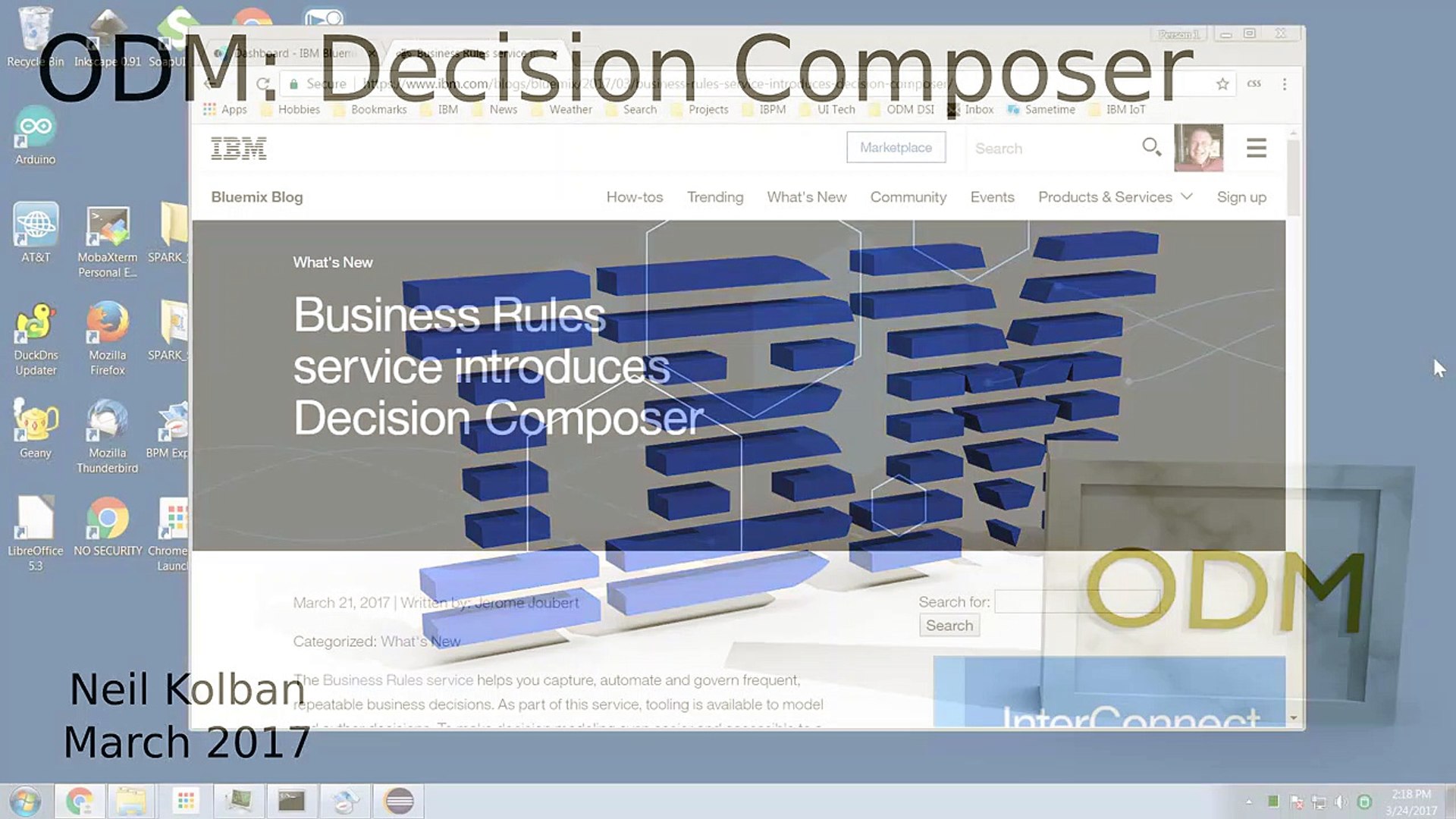 ODM Technical Tutorials  Decision