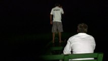 Hunting White Caiman Alligators At Night - RAW