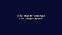10 Best Places to Visit in Nepal - Nepal Trav