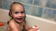 Baby Laughing Hysterically at Daddy's T