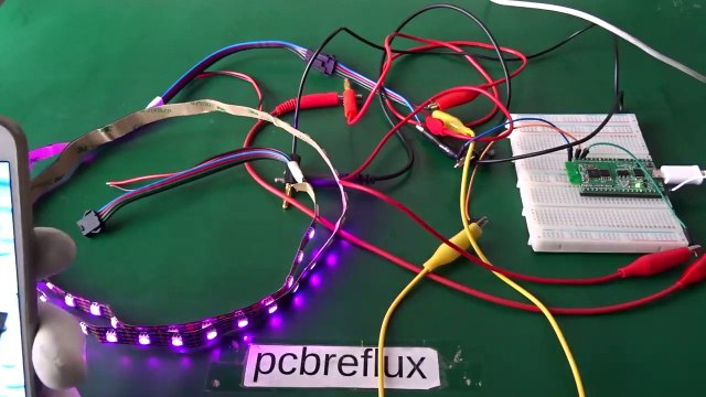 ESP32 #35 Smart LED Prototype 2, openHAB2, MQTT Dash + ESP32 Givea